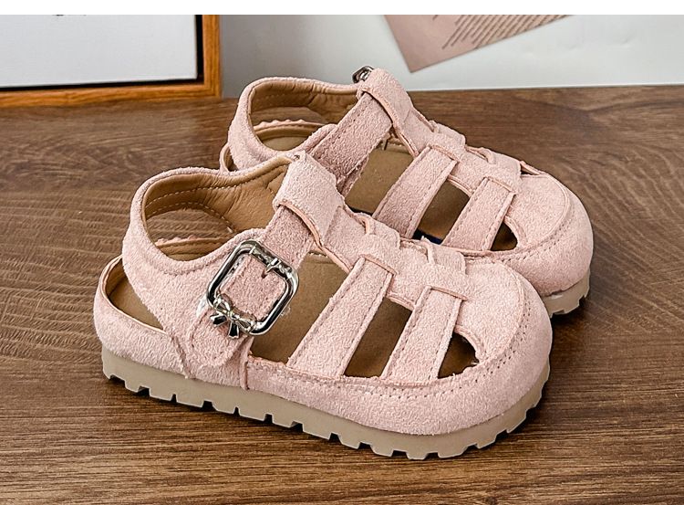 Sandali per bambini, nuovi stili estivi, scarpe per bambini con suola morbida_voghion.com