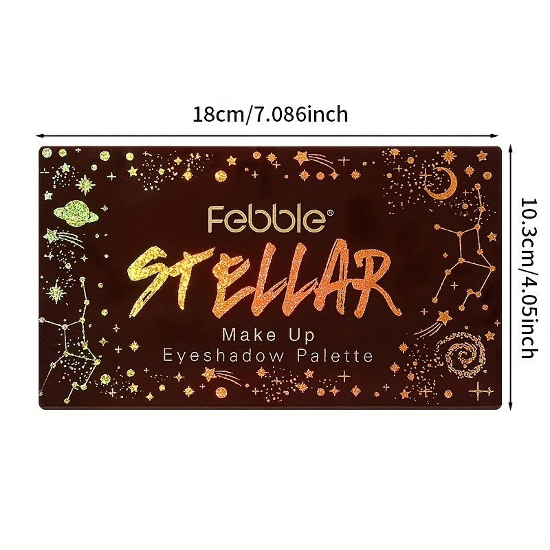 Paleta de brillo mate USHAS18, delineador de ojos, placa de sombra de ojos, color tierra, luz perla femenina_voghion.com