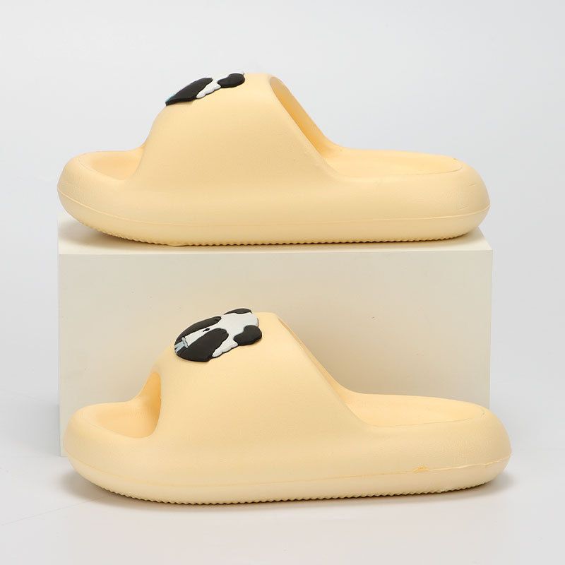 Women's Shoes Unisex Shoes Slippers Cute Cartoon Personality Homedoor Stepping On Shit Eva Thick Soled Sandals Spot_voghion.com