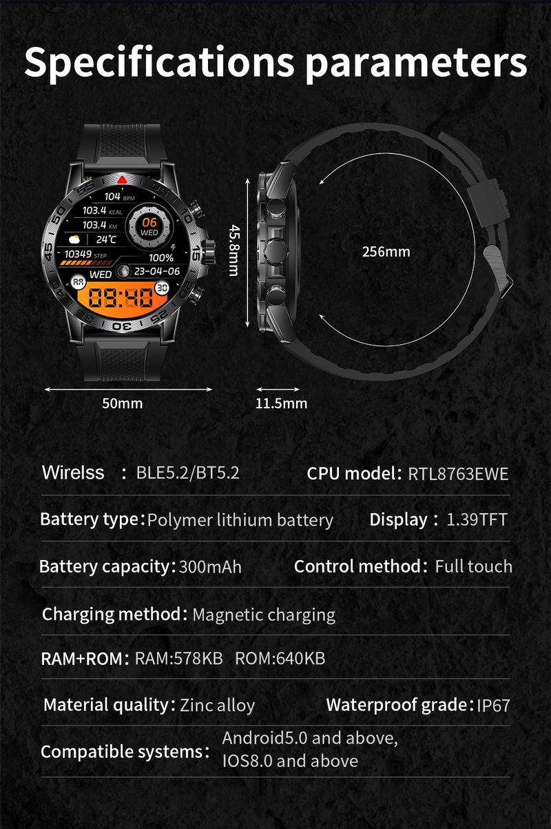 2025 Novo Original Bluetooth Chamada Relógios Inteligentes Esportes Fiess Homem Relógio Frequência Cardíaca Oxigênio No Sangue À Prova D'Água Smartwatches_voghion.com