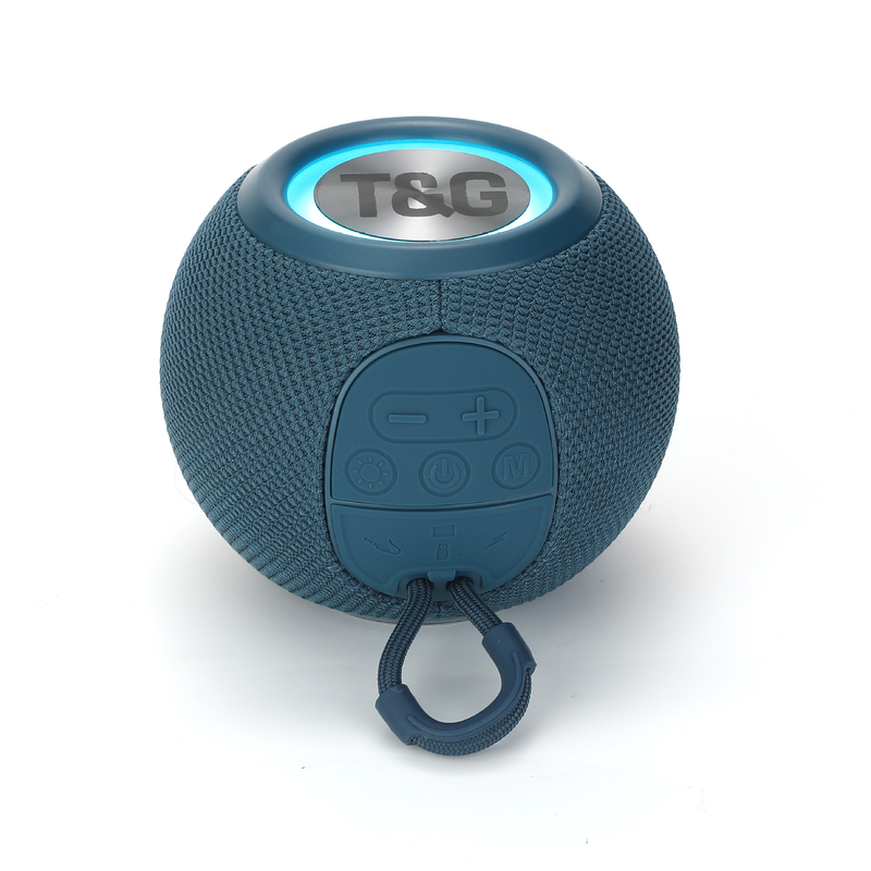 T&G TG337 New Portable Speaker Wireless Bluetooth 3D Stereo Surround Subwoofer Waterproof Outdoor Loudspeaker Lanyard_voghion.com
