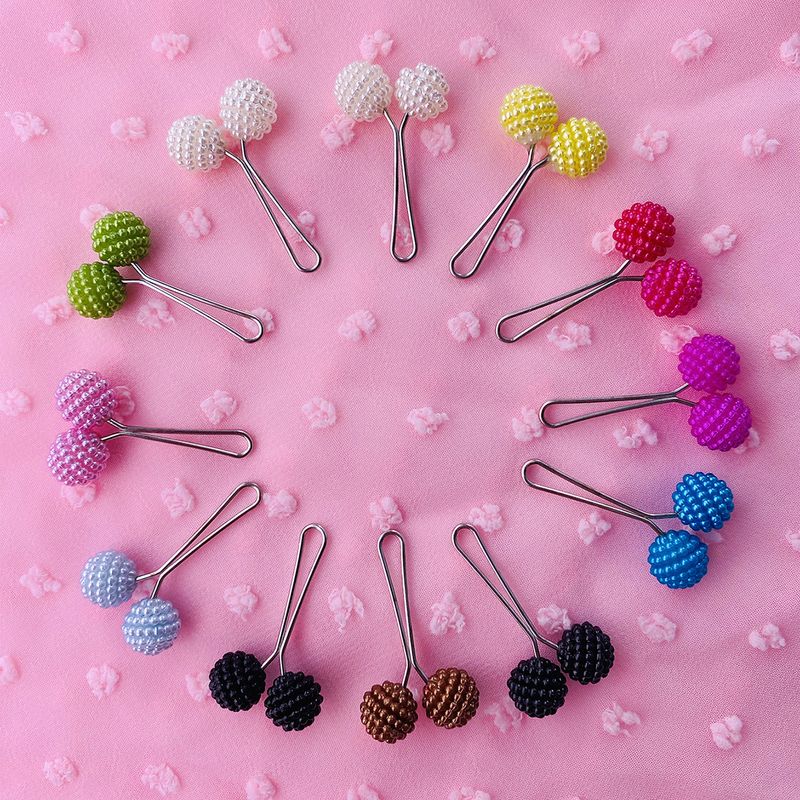 Fermagli per sciarpe a forma di U per donna - Fermagli per sciarpe con perline in argilla morbida e design geometrico, fermagli universali per avvolgere il collo (ZK114)_voghion.com