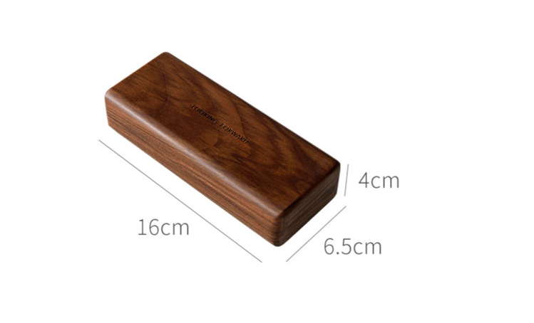 Unisex Myopia glasses case simple wooden classic glasses case portable business gift retro art_voghion.com