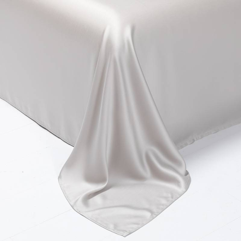 Cooling Washed Silk & Tencel Summer Duvet - Lightweight Air Conditioning Blanket With Dual-Fabric Design_voghion.com