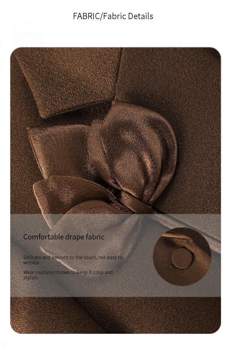 Women's Professional Suit Set - Elegant Office Blazer & Pants For Receptionist, Hotel Staff & Business Attire_voghion.com