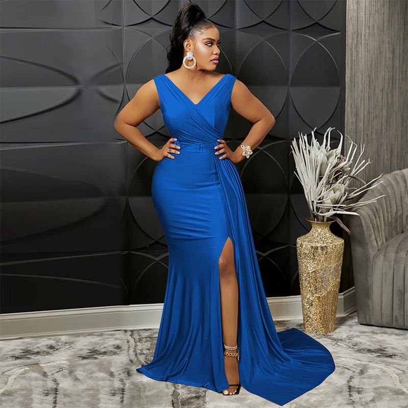 Women's Clothing Ball Gown Evening Dress Elegant Sexy Floor Length Dress Female_voghion.com
