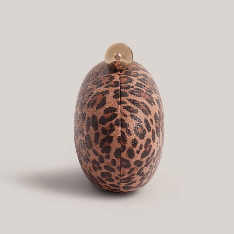 Borsa a tracolla elegante da donna - Borsa a tracolla con stampa leopardata in PU retrò per matrimoni, feste serali e uso quotidiano. Pochette da sera per matrimoni._voghion.com
