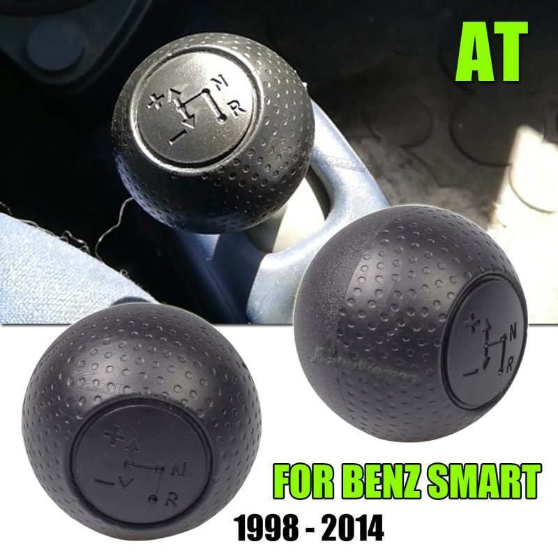 Car Gear Shift Knob For Mercedes Smart Fortwo 450 1998-2014 Shifter Lever Headball Gearshift Pen Arm_voghion.com