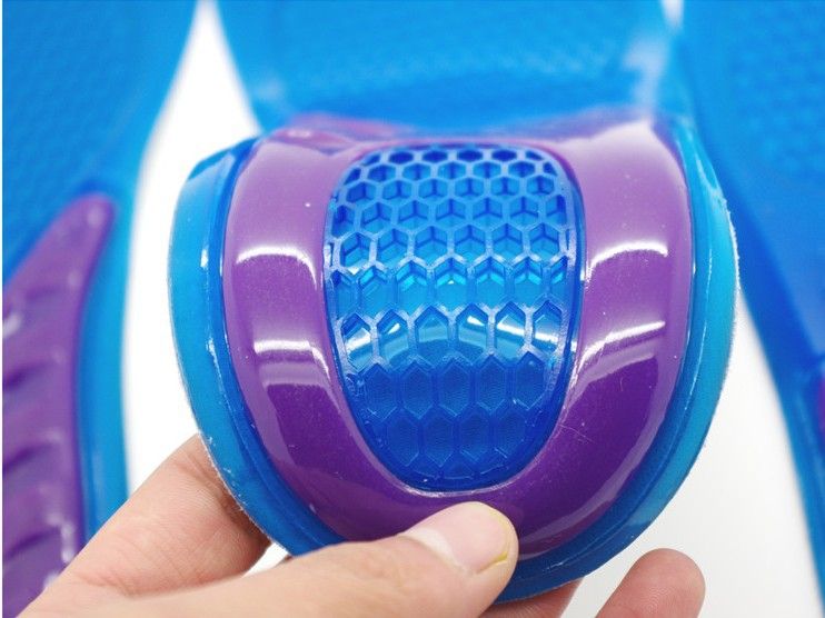 Thickened silicone high elasticity cushioning shock absorption health sports insoles men's and women's basketball running insoles_voghion.com