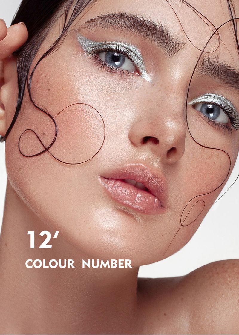 Vedenkestävä 12 väriä Eye Liner Pen Nestemäinen Eyeliner Pudaier Kosmeettinen Värikäs Eyeliner Pencil universaalille ihotyypille_voghion.com