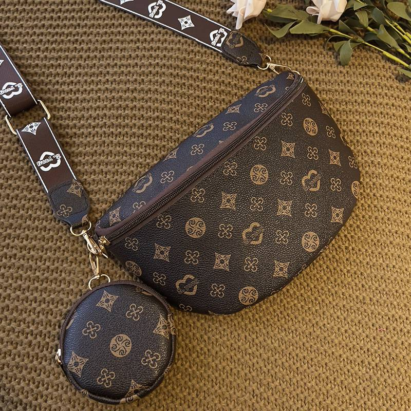 Lehká luxusní módní ledvinka crossbody kabelka dámská taška Nová dámská kabelka přes rameno_voghion.com