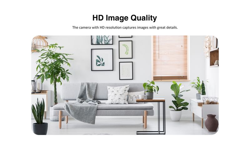 Telecamera di sicurezza wireless HD 1080P - Visione notturna intelligente, sorveglianza Wi-Fi per interni/esterni_voghion.com