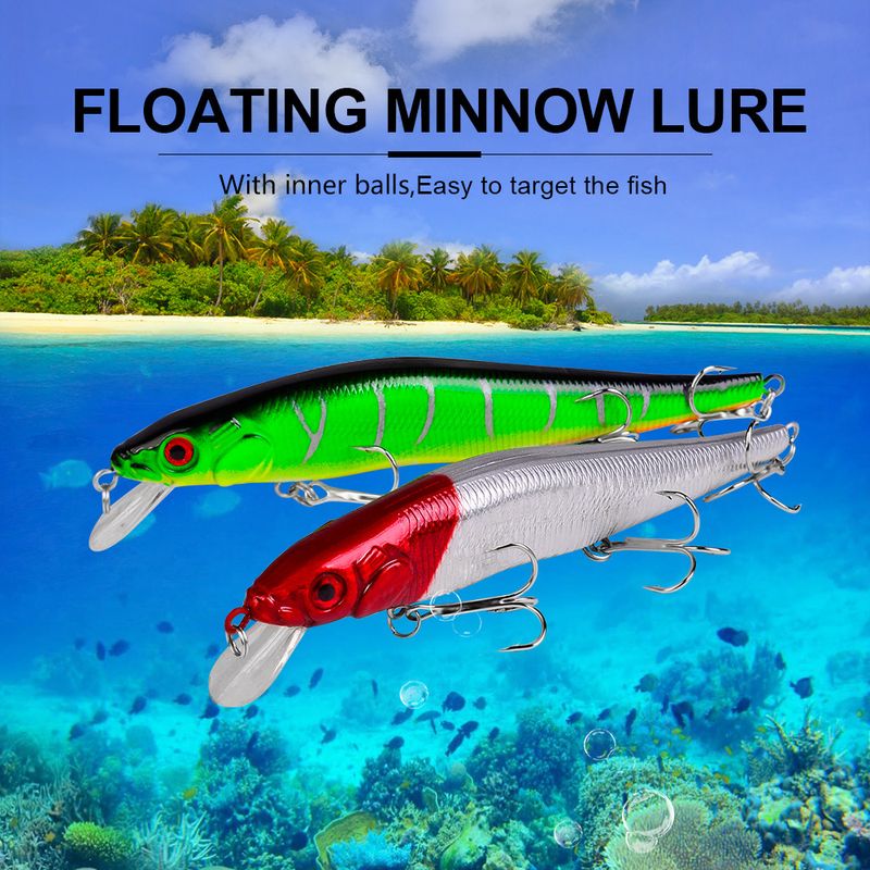 PRO BEROS Neuer Köder 14 cm/23 g Kunststoff Bionic Minnow Bait DHM002_voghion.com