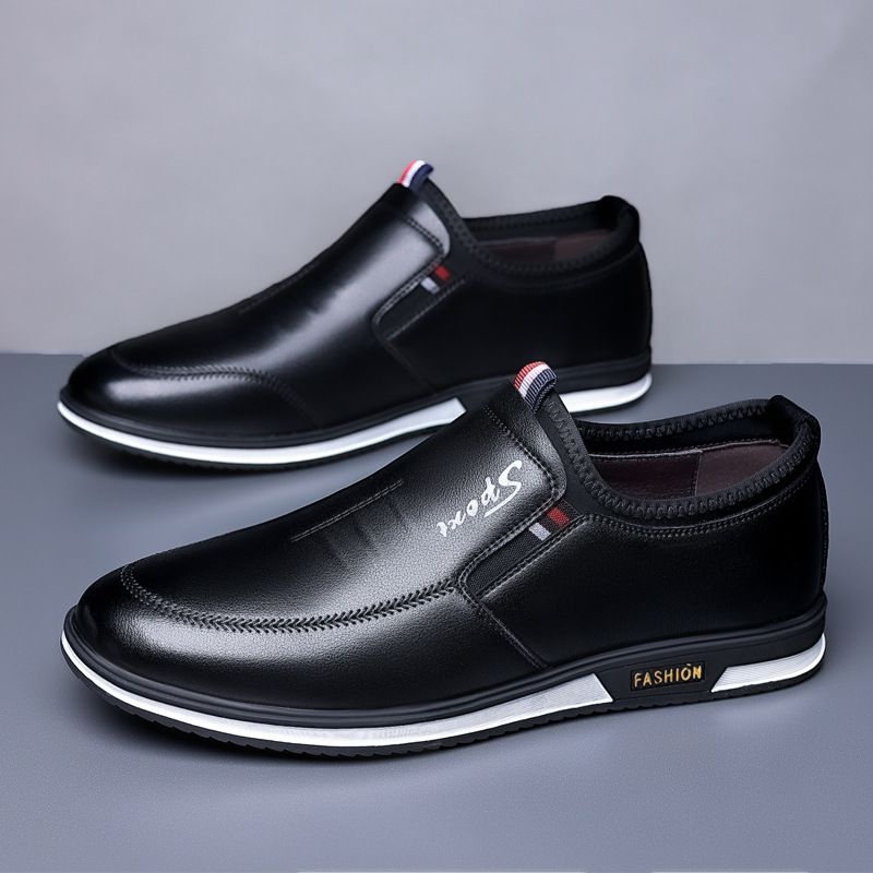 Scarpe casual da uomo in pelle bovina, nuove e formali, modello 2025, mocassini antiscivolo, scarpe da uomo di alta qualità_voghion.com