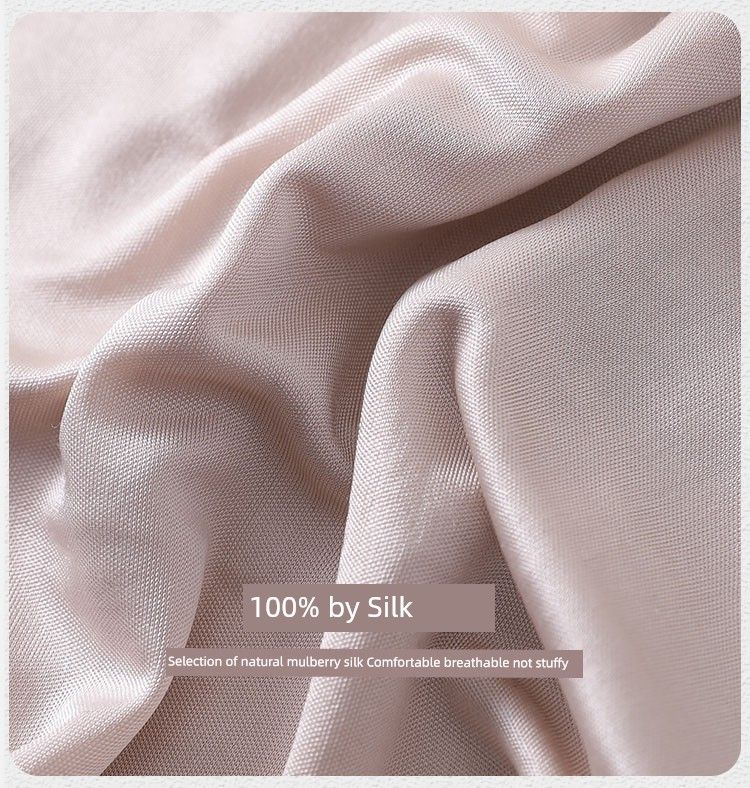 High-End Knitted Camisole Bra Anti-Wardrobe Malfunction Silk_voghion.com