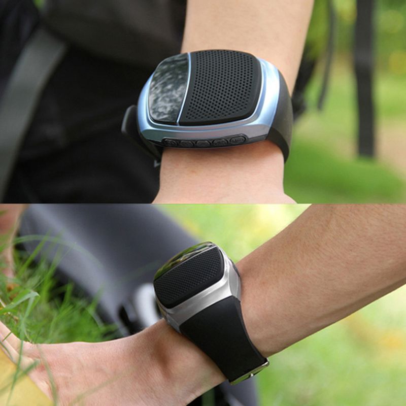 B90 Running Wrist Hand Buetooth Watch Portable Loudly Speaker Sports Music FM Radio Support 8GB 16GB TF Memory Card_voghion.com