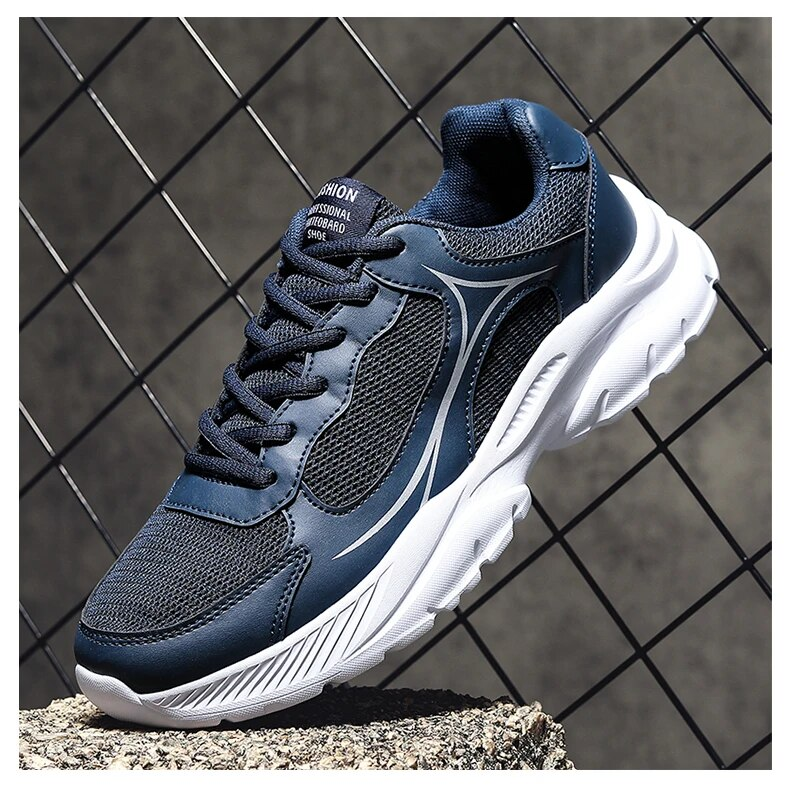 Men 2024 New Casual Shoes Male Black Outdoor Shoe Size 46 Breathable Sports Basket Sneakers Fashion Lightweight Walking_voghion.com