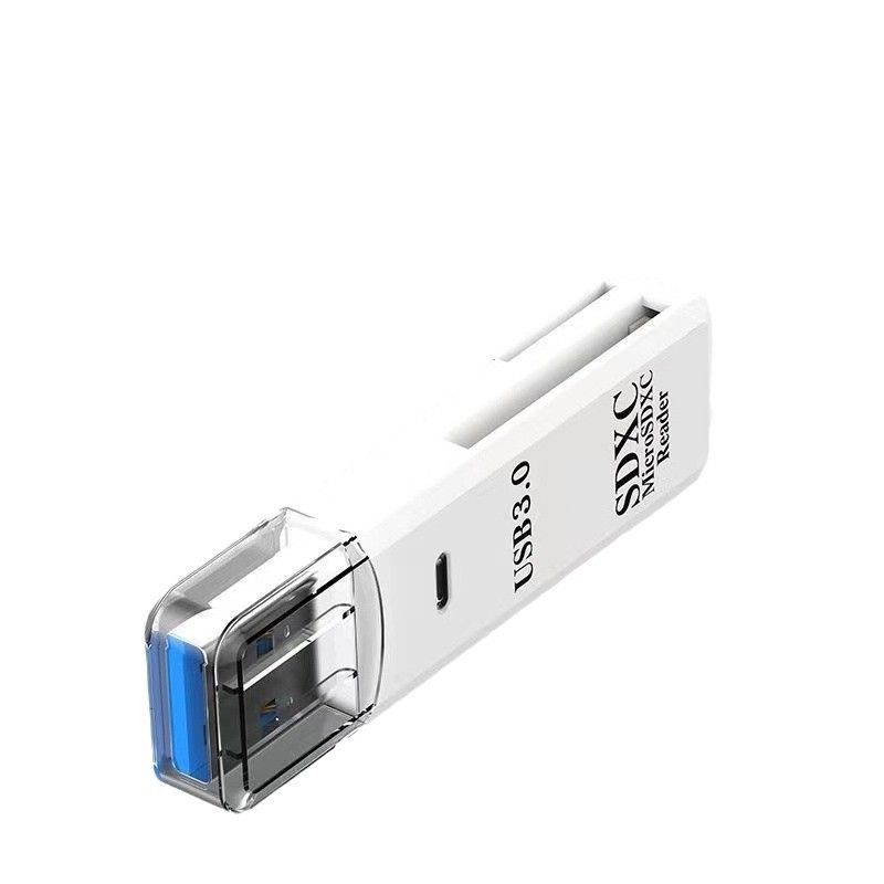 USB 3.0-Lesegerät für DSLR-Kamera, SD-TF-Speicherkarte, kompatibel mit Android-Computer, Handy, Autohalterung, 2-in-1_voghion.com
