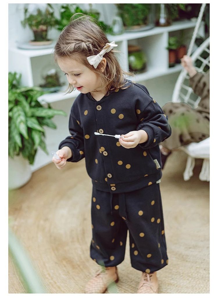 Felpa con cappuccio in stile nordico, top e pantaloni da uomo e da donna, set da due pezzi, vestiti autunnali per neonati, abbigliamento per bambini_voghion.com
