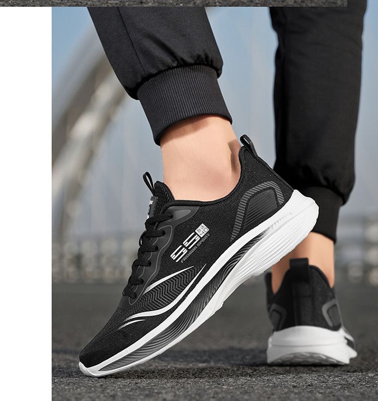 Leichte, atmungsaktive Laufschuhe für Herren mit Dämpfung – Modische Mesh-Sneaker für Sport & Freizeit – Größen 39–45_voghion.com