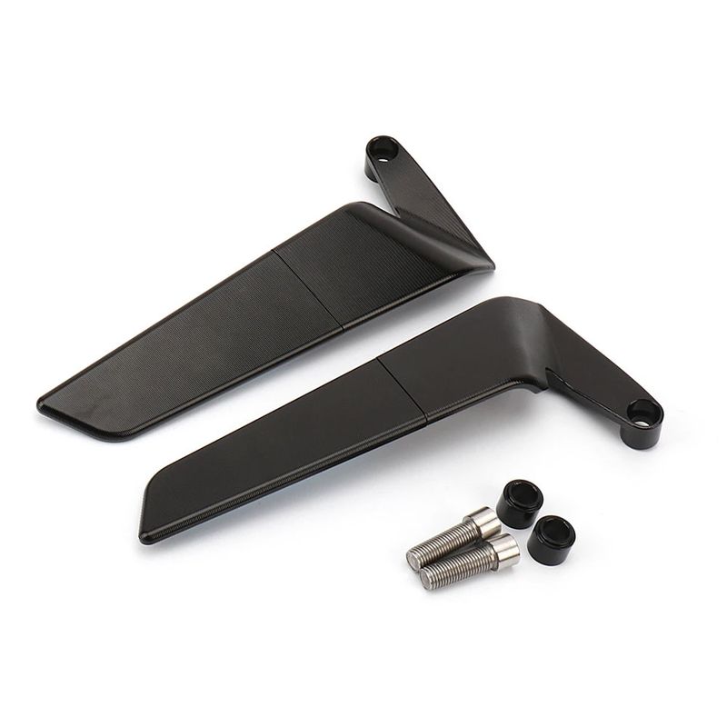 Universal CNC Aluminium Motorrad Rückspiegel Blau Anti-glare Spiegel Für Streetfighter V4 S V4S STREETFIGHTER V2_voghion.com