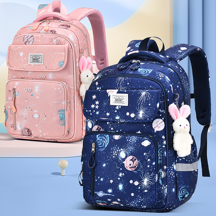 Sesame Babys nye skolesekk for elever på barneskolen, søt barnesekk for jenter i 1.-3.-6. klasse, lett og uformell ryggsekk_voghion.com