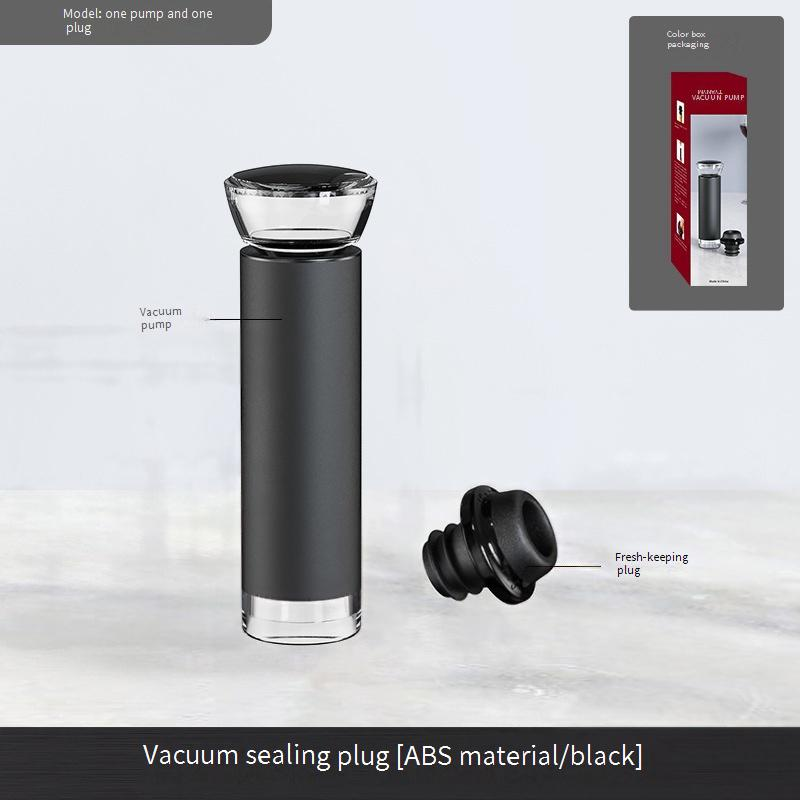 Tapones de vino de plástico de grado alimenticio, tipo presión, para mantener fresco, al vacío._voghion.com