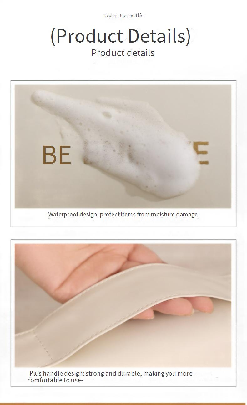 Make-up-Tools & Zubehör Runhui New Style Nice Hook Kulturtasche Hautgefühl Film Make-up Aufbewahrungstasche Kosmetiktasche Große Kapazität_voghion.com