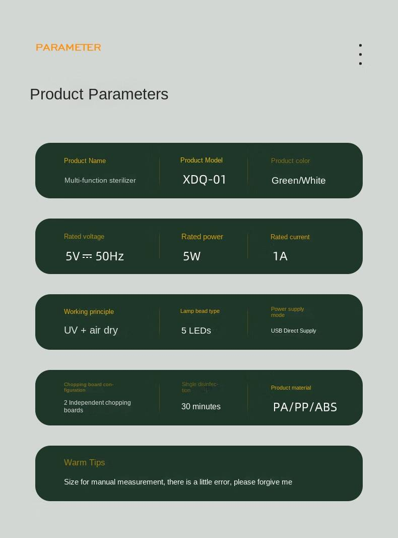 Huaxing Knife Chopsticks Adhesive Plate Disinfector UV Sterilization XDQ-01_voghion.com