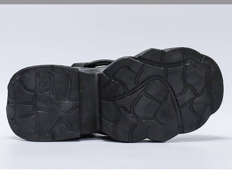 Men's Fashion Sneakers With Hidden Height Increase - Classic Dad Shoes For Casual Wear, Comfortable Round Toe Design, Breathable Mesh Lining_voghion.com