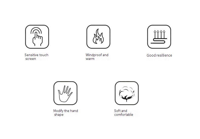 T-BAGWELL Thermo-Winter-Skihandschuhe für Damen, wasserdicht – winddichte, mit Fleece gefütterte Touchscreen-Handschuhe für Snowboarden, Radfahren und Outdoor-Aktivitäten_voghion.com