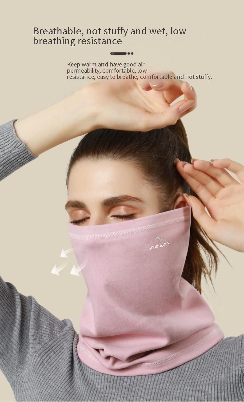 Unisex Winter Neck Gaiter - Thermal Fleece Face Mask For Outdoor Sports, Cycling & Wind Protection - Stretchy & Breathable Multi-Purpose Scarf_voghion.com