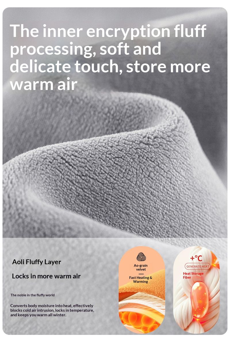 Leggings termici invernali caldi con fodera in pile di alta qualità e pantaloni elasticizzati a vita alta in pile di cammello da 600 g (opzioni da 280 g a 600 g)_voghion.com