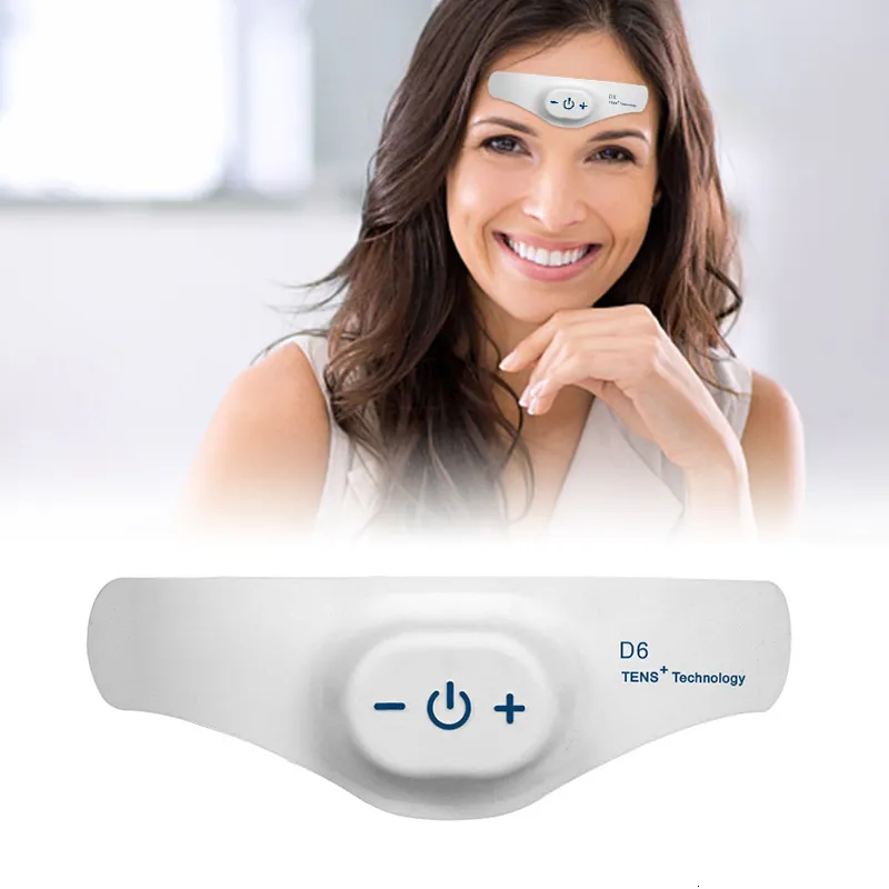 Massaggiatore per la testa Sollievo dall'emicrania Insonnia Strumento per il sonno Dispositivo per il sonno microcorrente TENS Sollievo dalla pressione Emicrania Testa_voghion.com