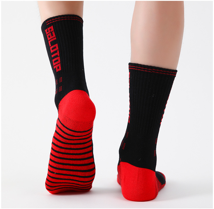 Socks For Men, Professional Medium High Top Basketball Practical Sports Long Tube Socks, Sweat-absorbing And Odor-proof_voghion.com