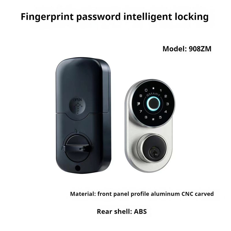 Advanced fingerprint password lock intelligent lock, lock fingerprint password lock, American style dumb lock intelligent lock_voghion.com