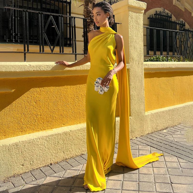 Trendy Open-Back Maxi Dress With Flowing Sash – Sexy High-Waist Bodycon Dress (Rose/White/Blue/Yellow/Black/Burgundy/Brown/Khaki/Purple/Red/Teal)_voghion.com