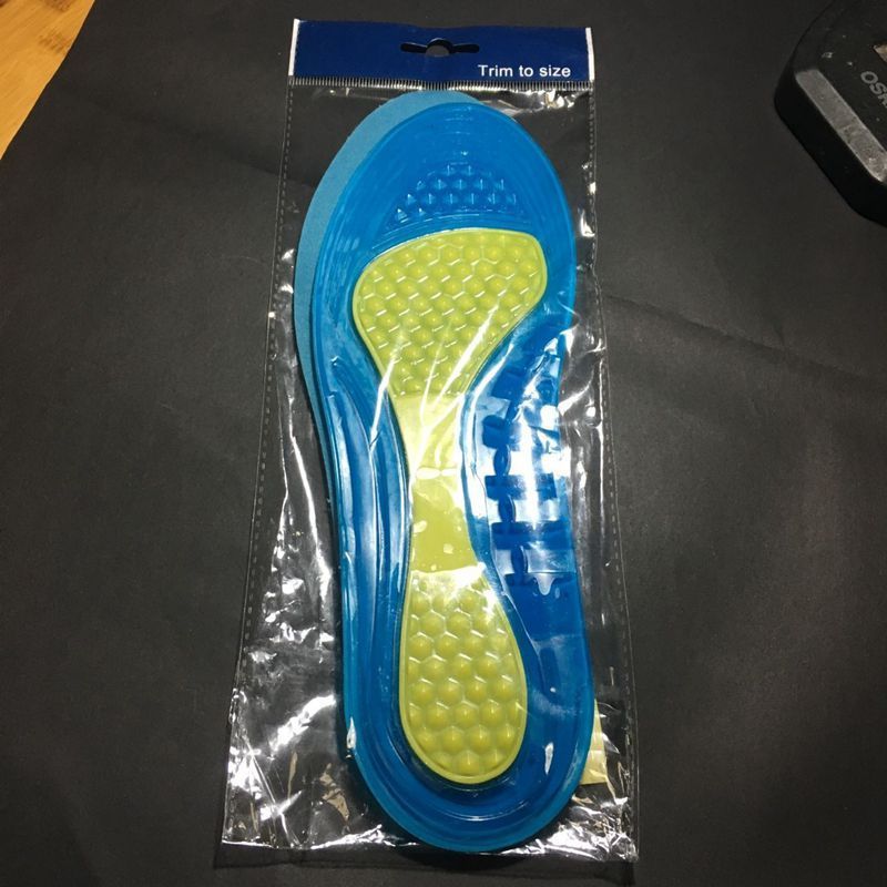 Plantillas deportivas de silicona con amortiguación, almohadillas gruesas para hombres y mujeres, plantillas extra grandes para correr, baloncesto y entrenamiento militar._voghion.com