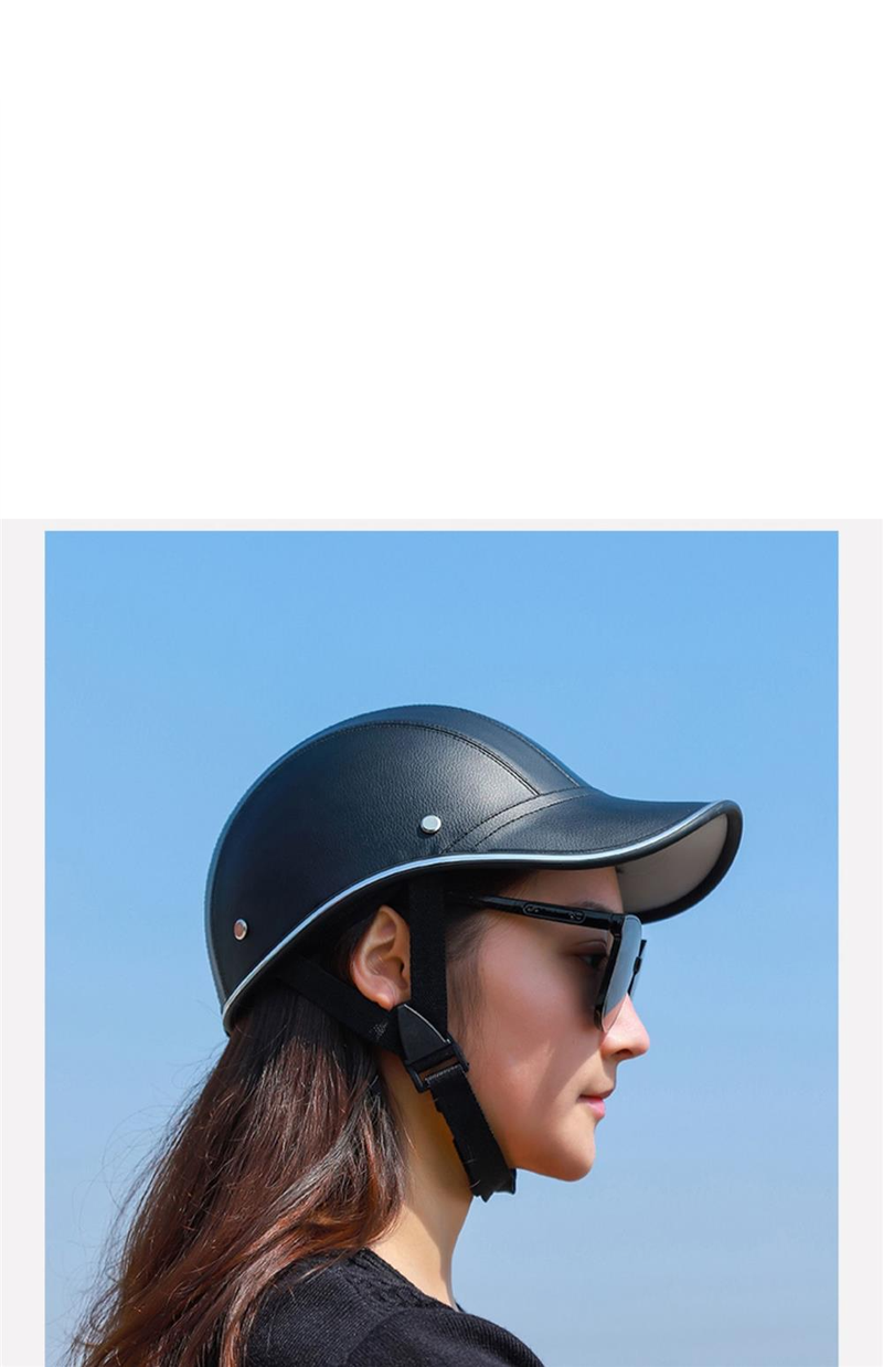 stock baseball helmets, retro riding equestrian helmets, duckbill caps, electric vehicle helmets, trendy gourd helmets_voghion.com