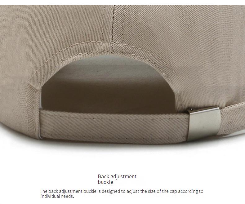 Men's Hats Baseball Cap Spring And Autumn Version Embroidered Small M Duckbill Cap Outdoor Running Travel Simple All Match Sun Protection Sun Hat_voghion.com