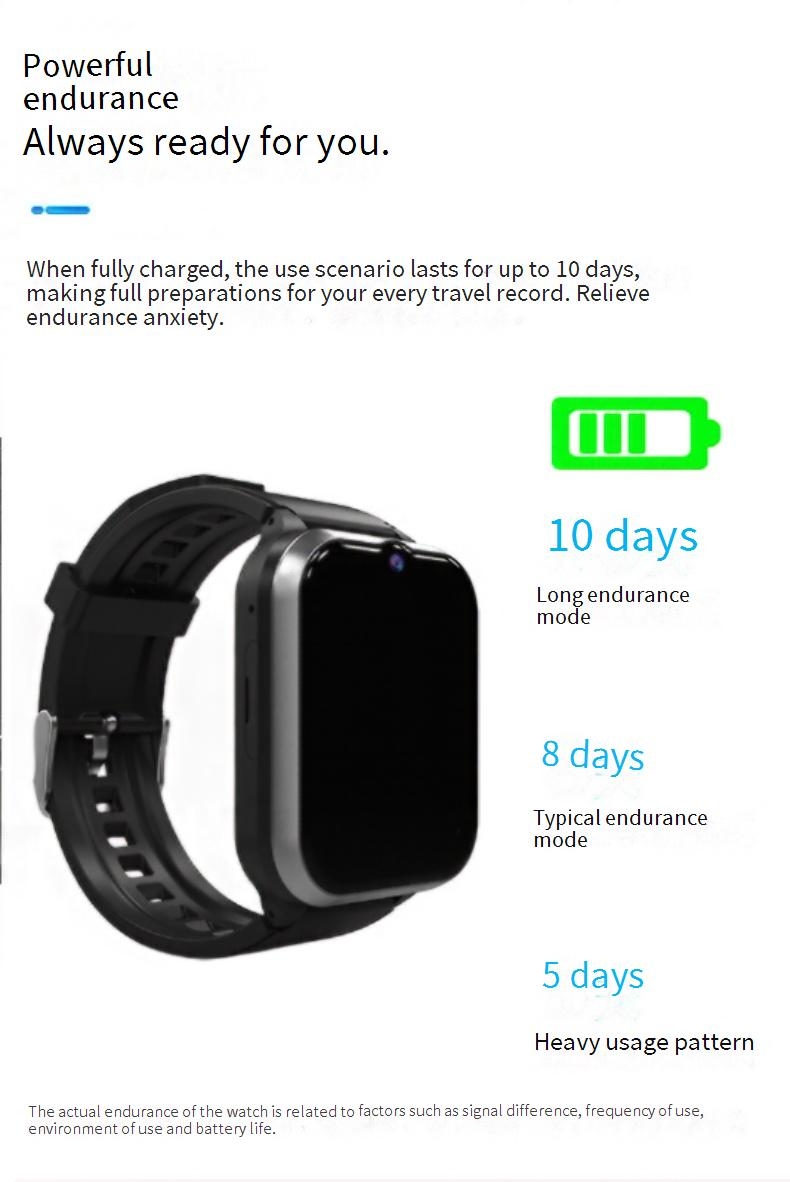 Smart Watches Blood Pressure And Heart Rate Monitoring Smart Bracelet 4G Full Network Voice And Video Call Multi Function Sports Health Watch_voghion.com