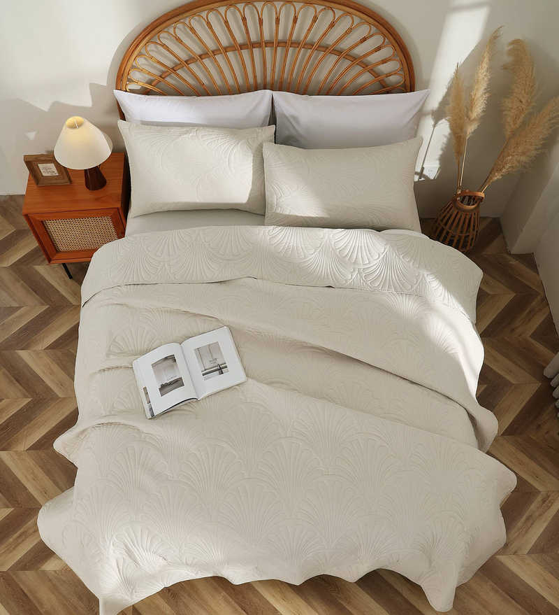 CG07 Fan Set, Soft And Comfortable, Suitable For Bedrooms And Living Rooms (1* Bedspread +2* Pillowcase, No Duvet Core Or Pillow Core)_voghion.com