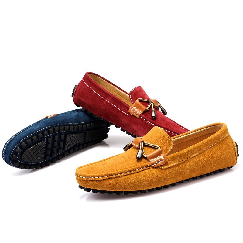 Neue Frühlings- und Sommer-Casual-Lazy-Schuhe von Le Fu Bean für Herren, heißer Verkauf, One-Step-Stepping, leichte Fahrschuhe_voghion.com