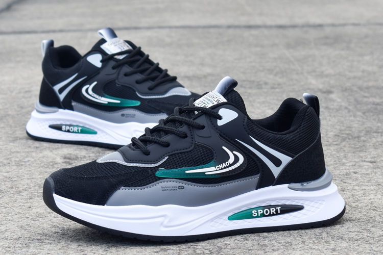 Chaussures de course décontractées et respirantes en maille pour hommes, nouvelle collection printemps-été 2024_voghion.com
