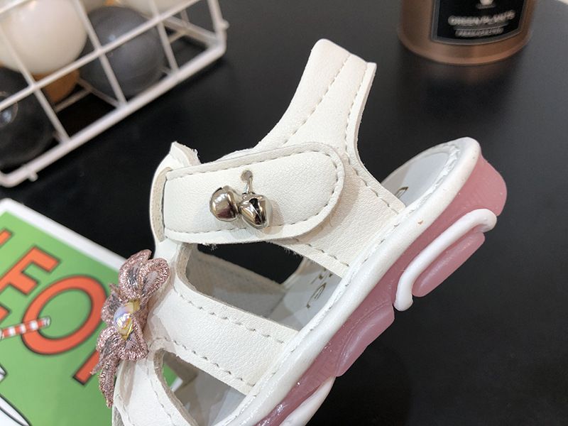 Kinderschuhe Neue Sommer Mädchenschuhe Babyschuhe Babyschuhe weiche Sohle Kleinkindschuhe Prinzessin Schuhe kleine Lederschuhe Sandalen_voghion.com