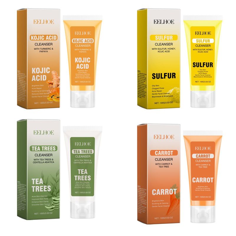 EELHOE Seies Reinigend, exfoliërend, oliecontrole, verstevigend, fiming, huidverfrissend en hydraterend gezicht_voghion.com