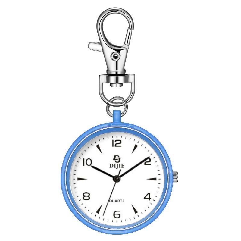Watch Pendant Keychain hanging watch Nurse watch Clear small student pocket watch Large number quartz watch_voghion.com