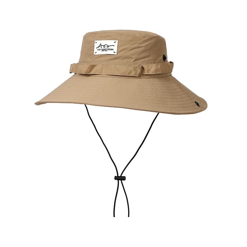 Cappello da cowboy occidentale, a tesa larga, ad asciugatura rapida, per alpinismo, campeggio all'aperto, protezione solare, cappello da pescatore per_voghion.com