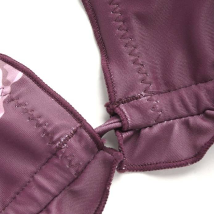 Dameskleding Split Driedelig Sexy Bikini Badpak Kleine Borst Geplooid Slanke Badpak_voghion.com