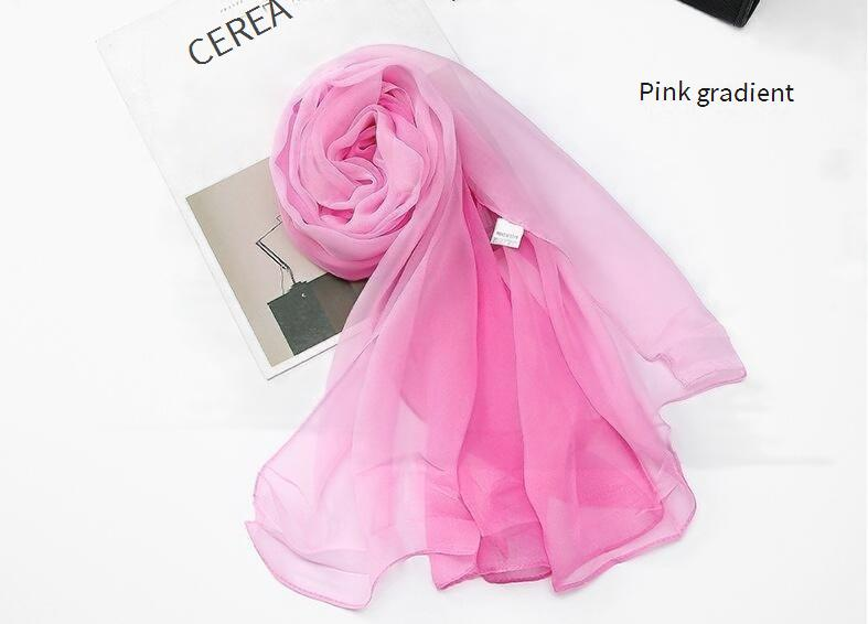 Sciarpa estiva - Protezione UV e scialle in chiffon leggero, versatile copricostume da spiaggia e copriaria condizionata per donna_voghion.com